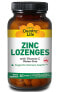 Фото #1 товара Country Life Zinc Lozenges with Vitamin C Cherry Цинковые пастилки с витамином С со вкусом вишни 60 пастилок