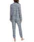 Фото #2 товара Dkny 2Pc Notch Top & Jogger Sleep Set Women's