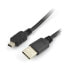 MiniUSB B - A - Goobay cable - 1,5 m - black