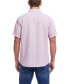 Фото #2 товара Men's Short Sleeve Solid Linen Cotton Shirt