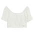 ფოტო #3 პროდუქტის SUPERDRY Smocked short sleeve blouse
