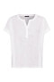 ფოტო #1 პროდუქტის Women's Mixed Media Tunic T-Shirt