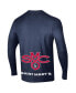 Фото #2 товара Men's Navy Saint Mary'S Gaels 2024 On Court Bench Unity Long Sleeve T-Shirt