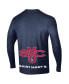 Men's Navy Saint Mary'S Gaels 2024 On Court Bench Unity Long Sleeve T-Shirt Синий, L - фото #2