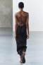 Фото #16 товара Платье миди из 100% льна — zw collection ZARA