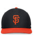 Фото #3 товара Men's Black/Orange San Francisco Giants Evergreen Two-Tone Snapback Hat