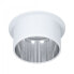 Фото #2 товара PAULMANN Gil Coin - Surfaced lighting spot - 1 bulb(s) - LED - 6 W - 2700 K - Brushed iron - White