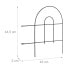 6-tlg. Beetzaun aus Metall