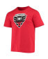 ფოტო #3 პროდუქტის Men's Steve Birnbaum Red D.C. United Backer Name and Number T-shirt