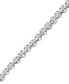 Фото #3 товара Diamond Tennis Bolo Anklet (1/2 ct. t.w.) in Sterling Silver, Created for Macy's