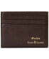 ფოტო #2 პროდუქტის Men's Suffolk Slim Leather Card Case