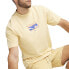 Puma Graphics Hydration Crew Neck Short Sleeve T-Shirt Mens Yellow Casual Tops 6