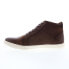 Фото #5 товара English Laundry Jameson EL2585H Mens Brown Leather Lifestyle Sneakers Shoes 13