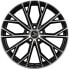 Литой колесный диск Ultra Wheels UA23 RS Evo черный полированный 8x18 ET45 - LK5/112 ML66.5 5, 112, 45, 8, R18, 66.5 - фото #2