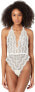 Journelle 297729 Women's Natalia Bodysuit Alabaster Size XS