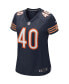 Фото #3 товара Women's Gale Sayers Navy Chicago Bears Game Retired Player Jersey