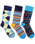 Unsimply Stitched Set Of 3 Crew Sock Men's
