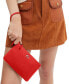 Фото #3 товара Polished Pebble Leather Small Zip-Top Wristlet