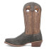 Laredo Walker Square Toe Cowboy Mens Grey Casual Boots 68473