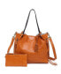 Women's Genuine Leather Daisy Tote Bag