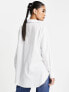 Vero Moda oversized shirt in white