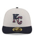 ფოტო #4 პროდუქტის Men's Black Kansas City Royals 2024 Fourth of July Low Profile 59FIFTY Fitted Hat