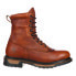 Rocky Original Ride Lacer Waterproof Round Toe Lace Up Mens Brown Casual Boots