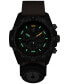 ფოტო #5 პროდუქტის Men's Swiss Chronograph Bear Grylls Survival Master Series Compass Orange Rubber Strap Watch 45mm