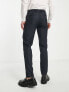 ONLY & SONS slim fit suit trouser in dark navy