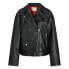 Фото #1 товара JACK & JONES Frida Biker leather jacket