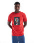 PS Paul Smith t-shirt with skull print in red