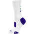 ASICS Flash Point Crew Socks Mens White Athletic ZK2261-0163
