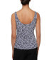 ფოტო #4 პროდუქტის Women's 2-Pc. Printed Twinset