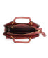 ფოტო #2 პროდუქტის Women's Genuine Leather Basswood Mini Tote Bag