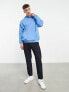 Фото #3 товара ASOS DESIGN oversized hoodie in blue with skate text back print