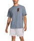 ფოტო #4 პროდუქტის Men's Max90 Basketball Short Sleeve Logo Graphic T-Shirt