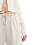 Фото #6 товара Stradivarius pull on casual trouser in beige