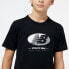 ფოტო #4 პროდუქტის NEW BALANCE Essentials Reimagined Graphic Cotton short sleeve T-shirt