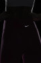 Фото #5 товара Леггинсы Nike Swoosh Run Dri-Fit серого цвета, с двойным принтом
