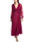 Фото #1 товара Hutch Rocky Wrap Dress Women's Purple Xs