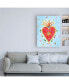 Фото #3 товара Farida Zaman Frida's Heart I Canvas Art - 36.5" x 48"