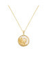 Фото #1 товара Capricorn, Gold Zodiac Necklace