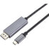 Renkforce RF-4630696 - 1 m - DisplayPort - USB Type-C - Male - Male - Straight