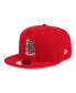 Фото #2 товара Men's Red St. Louis Cardinals 2023 Fourth of July 59FIFTY Fitted Hat