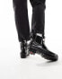 Фото #2 товара Hunter Original chelsea wellington boots in black gloss