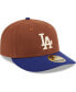 ფოტო #3 პროდუქტის Men's Brown Los Angeles Dodgers Tiramisu Low Profile 59FIFTY Fitted Hat