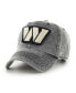 Фото #1 товара Men's Black Washington Commanders Esker Clean Up Adjustable Hat