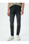 Skinny Fit Kot Pantolon - Michael Jean 4SAM40005ND SİYAH