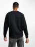 Фото #5 товара GANT 1949 crest logo applique relaxed fit sweatshirt in black