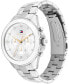 Фото #2 товара Часы Tommy Hilfiger Stainless Steel Silver-Tone Watch